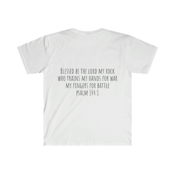 SV - Psalm 144:1 - Unisex Softstyle T-Shirt - Image 4